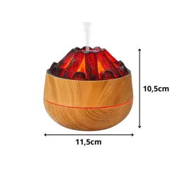 Nawilżacz powietrza ognisko usb ultradźwiękowy dyfuzor do domu biura-5907451390498