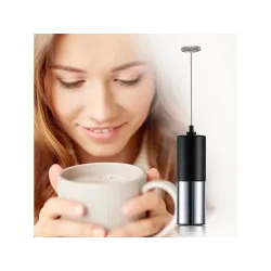 Spieniacz ubijacz do mleka kawy kakao mini mikser do drinków-5907451334652