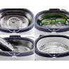 Myjka ultradźwiękowa 600ml sterylizator kosmetyczny 35w 40khz płuczka-5907451333723