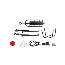 Bagażnik rowerowy tylny aluminium uniwersalny 30kg-5907451330043