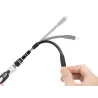 Zestaw precyzyjnych śrubokrętów torx wkrętaki 115w1 dla amatorów-5907451330326