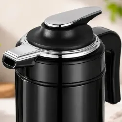 Czajnik elektryczny bezprzewodowy dzbanek termos cichy 3,5l 1500w czarny-5907451389713