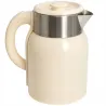 Czajnik 1500w mały 1.4l elektryczny retro beżowy vintage stalowy-5907451389607