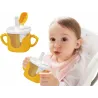 Kubek niekapek dla dziecka do picia silikonowe uchwyty 300ml ze słomką-5907451391754