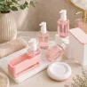 Zestaw butelek podróżnych pojemniki 4x50ml na kosmetyki organizer-5907451382547