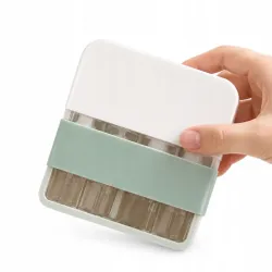 Zestaw butelek podróżnych pojemniki 4x50ml na kosmetyki organizer-5907451382554