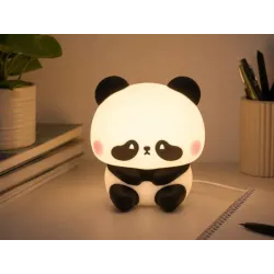 Lampka nocna silikonowa panda RGB dla dzieci dotykowa akumulatorowa-5907451381816