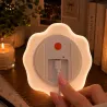 Lampka nocna led duszek dekoracja halloween rgb dotykowa silikonowa-5907451381809