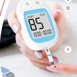 Glukometr do pomiaru cukru we krwi 50 pasków 50 lancetów nakłuwacz-5907451382509