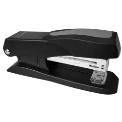 Zszywacz biurowy do 25 kartek metalowy czarny ergonomiczny do biura szkoły-5907451387863