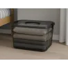 Pojemnik do przechowywania z pokrywą uchwyt zamknięcie duży pojemność 20l-5907451390696