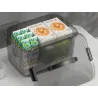 Pojemnik do przechowywania z pokrywą uchwyt zamknięcie duży pojemność 20l-5907451390696