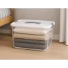 Pojemnik do przechowywania z pokrywą uchwyt zamknięcie duży pojemność 20l-5907451390689
