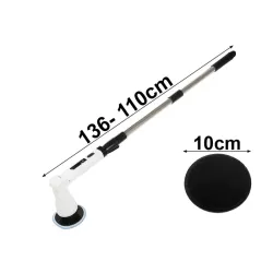 Elektryczna szczotka obrotowa do czyszczenia kafli mop zestaw-5907451377239