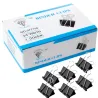 Klipsy klipy biurowe archiwizacyjne 19mm 12 szt czarne do biura-5907451387917