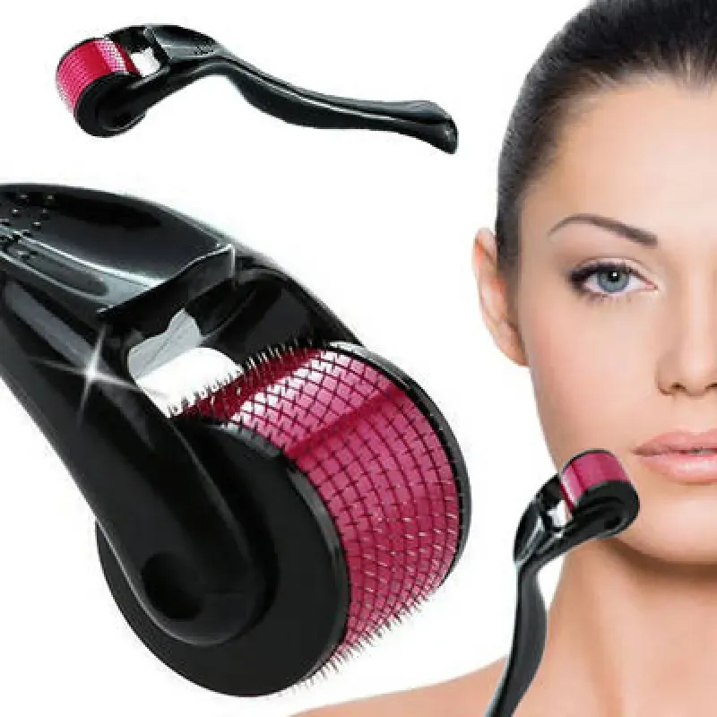 Mezoterapia igłowa wałek masażer do twarzy roller derma roller 0,5mm-5907451307328