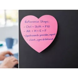 Karteczki samoprzylepne serce serduszko 100 szt notatki sticky notesik mały-5907451387788