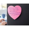 Karteczki samoprzylepne serce serduszko 100 szt notatki sticky notesik mały-5907451387788