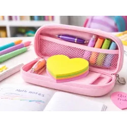 Karteczki samoprzylepne serce serduszko 100 szt notatki sticky notesik mały-5907451387788