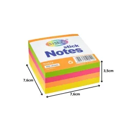 Karteczki samoprzylepne bloczek 400 kartek notesy sticky notes zestaw-5907451387764