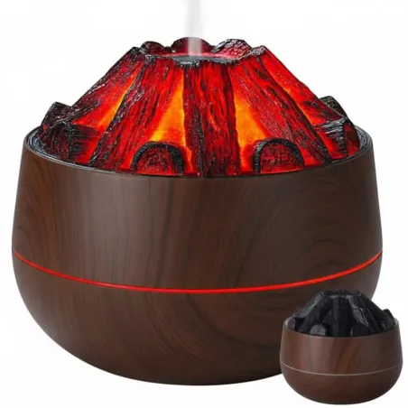 Nawilżacz powietrza ognisko led usb ultradźwiękowy dyfuzor do domu-5907451390481