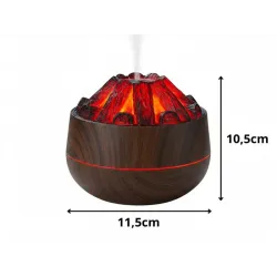 Nawilżacz powietrza ognisko led usb ultradźwiękowy dyfuzor do domu-5907451390481