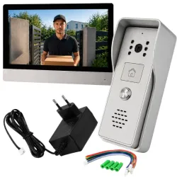 Wideodomofon video domofon do furtki bramy menu pl lcd wifi nocny IR-5907451385968
