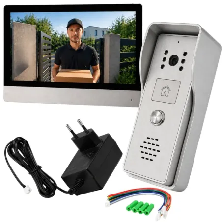 Wideodomofon video domofon do furtki bramy menu pl lcd wifi nocny IR-5907451385968