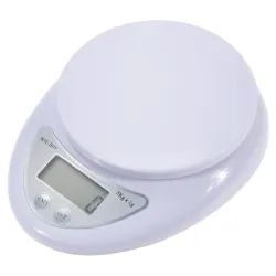 Elektroniczna waga kuchenna z wyświetlaczem do 5 kg na baterie-5907451300091