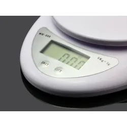 Elektroniczna waga kuchenna z wyświetlaczem do 5 kg na baterie-5907451300091