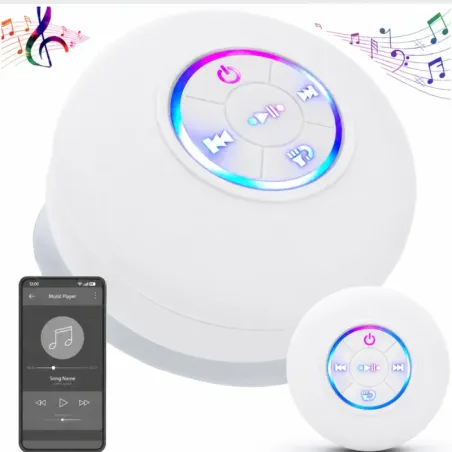Głośnik bluetooth mini ipx4 przenośny mobilny bas z przyssawką-5907451391105