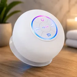 Głośnik bluetooth mini ipx4 przenośny mobilny bas z przyssawką-5907451391105