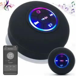 Głośnik bluetooth mini ipx4 przenośny mobilny bas z przyssawką-5907451391112