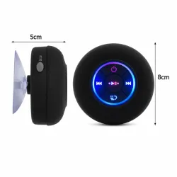 Głośnik bluetooth mini ipx4 przenośny mobilny bas z przyssawką-5907451391112
