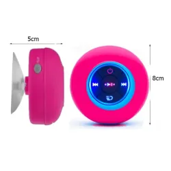 Głośnik bluetooth mini ipx4 przenośny mobilny bas z przyssawką-5907451391136