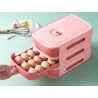 Pojemnik na jajka box organizer do lodówki pudełko szuflada do jaj-5907451380338