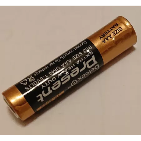 Baterie R-3 AAA Paluszki Deleex Present UM4 cynkowo-węglowe-5900201900114