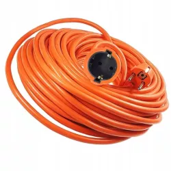 Przedłużacz ogrodowy budowlany gruby kabel 30m 3*2.5mm max 3520 wat