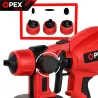 Pistolet do malowania akumulatorowy 2x 21v agregat malarski natryskowy-5907451391327