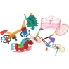 Wkłady do długopisu 3D PLA filament 30 kolorów x 5m razem 150m-5907451347881