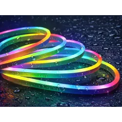 Taśma neon 10m RGB bluetooth aplikacja pilot wodoodporna elastyczna-5907451386293