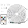 Taśma neon led 5m rgb bluetooth aplikacja pilot wodoodporna elastyczna-5907451386286