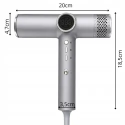 Suszarka do włosów z dyfuzorem koncentratorem 2000w profesjonalna-5907451390191