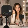 Lampa led do nagrywania makijażu zdjęć live 2500k - 7500k 3 barwy CCT-5907451392270