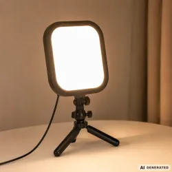 Lampa led do nagrywania makijażu zdjęć live 2500k - 7500k 3 barwy CCT-5907451392270