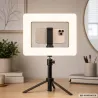 Lampa led pierścieniowa 3 barwy światła do telefonu aparatu pilot-5907451392263