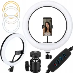 Lampa pierścieniowa ring do selfie zdjęć led 35cm regulacja barwy-5907451392256