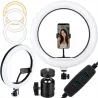 Lampa pierścieniowa ring do selfie zdjęć led 35cm regulacja barwy-5907451392256