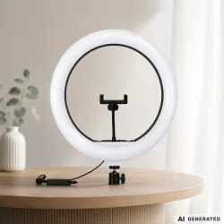 Lampa pierścieniowa ring do selfie zdjęć led 35cm regulacja barwy-5907451392256