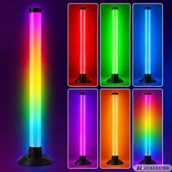 Light bar lampka biurkowa 42 cm RGB czujnik muzyki oświetlenie ambient-5907451392188